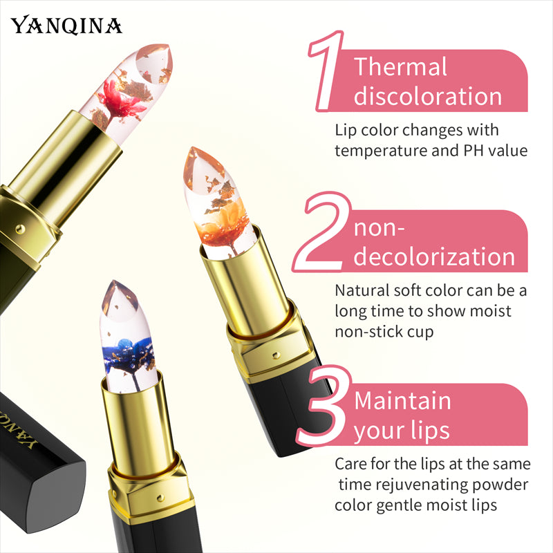 Jelly Flower Lip Gloss Pack Of 2